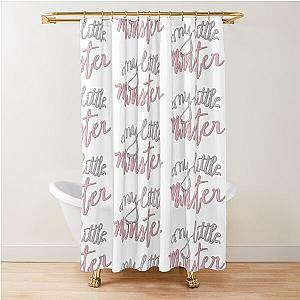 My Little Monster Pink Shower Curtain
