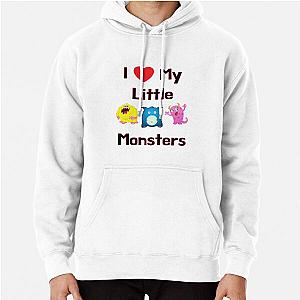 I Love My Monsters Pullover Hoodie