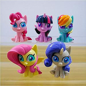 My Little Pony Pinkie Pie Twilight Sparkle Rainbow Dash Rarity Figure Dolls