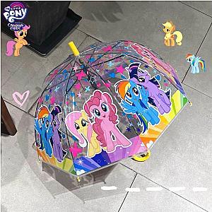 My Little Pony Cute Cartoon Transparent Umbrella