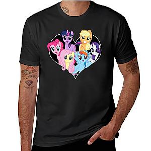 My Little Pony Chest Heart Ponies Cartoon T-Shirt