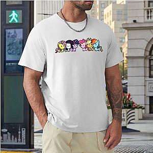 My Little Cute Cute Characters Print T-Shirt