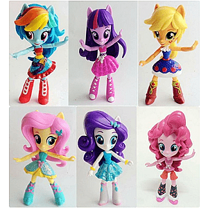 My Little Pony Cartoon Standing Action Figure Kid Toys