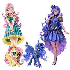 My Little Pony Cartoon Characters Doll Animal Action Figure Toy