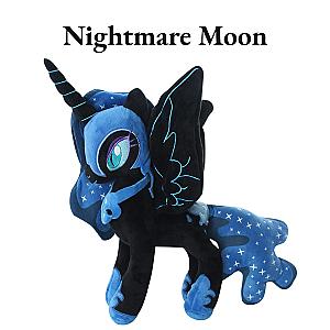 30cm Black Nightmare Moon My Little Pony Princess Stuffed Animals Plush