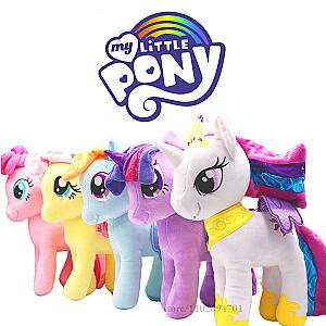 22-45cm My Little Pony Princess Unicorn Cartoon Stuffed Animal Plush