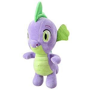 35cm Purple Spike Dragon My Little Pony Stuffed Animal Plush