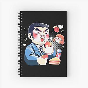 My Love Story Valentines Eater Spiral Notebook