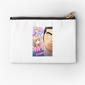 One Heartbeat My Love Story Zipper Pouches