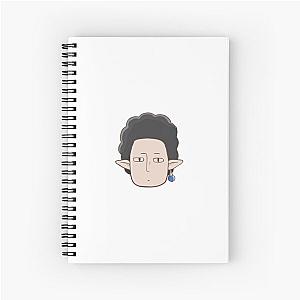 Akito Yamada Game Character Head Spiral Notebook