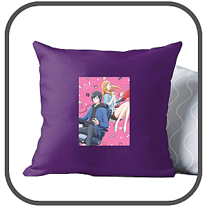 My Love Story With Yamadakun At Lv999 Pillows Cover