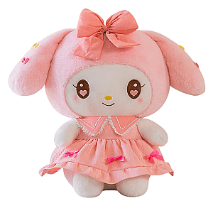 35-65cm Pink My Melody With Dress Cartoon Bunny Stuffed Toy Plush