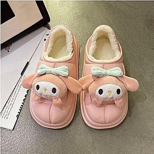 My Melody Kawaii Sanrios Winter Slippers