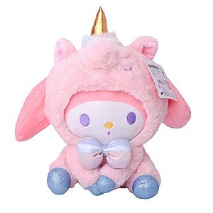 23CM Pink My Melody Unicorn Cosplay Toy Plush
