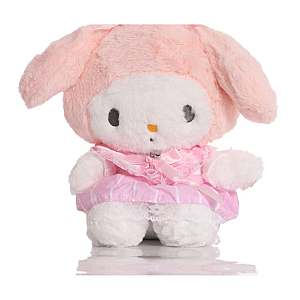 22cm Pink My Melody Bunny Pink Dress Plush