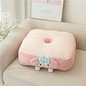 Sanrio My Melody Plush Thickened Cushion Office Sedentary Chair Pad