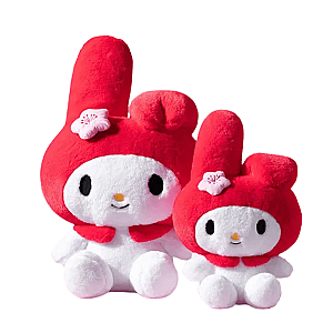 28-40CM White Red My Melody Cartoon Bunny Stuffed Toy Plush