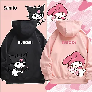 Autumn Sanrio My Melody Women Hood Street Style Cartoon Hoodies