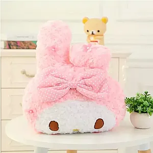 My Melody Rose Velvet Plush Soft Pillow