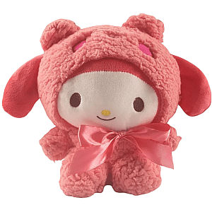 20CM Red My Melody Bear Cosplay Stuffed Toy Plush