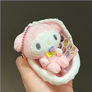 My Melody Pink Cartoon Bunny Cosplay Baby Keychain