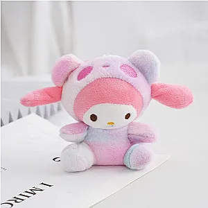 My Melody Bear Cosplay Plush Keychain