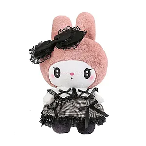 35-60cm White My Melody Black Dress Stuffed Dolls Plush