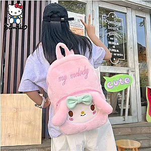 Sanrio My Melody High Capacity Plush Backpack