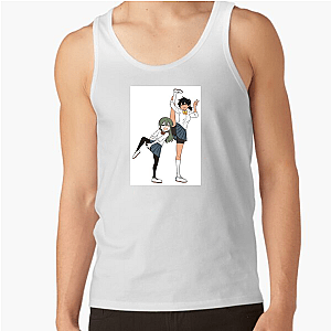 Coffee Break Bond My Senpai Is Annoying Tank Tops