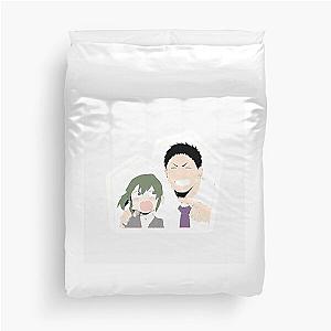 My Senpai is Annoying - Igarashi Futaba and Harumi Takeda (Paint) Duvet Cover