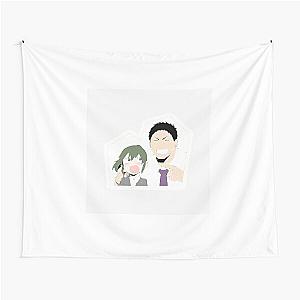 My Senpai is Annoying - Igarashi Futaba and Harumi Takeda (Paint) Tapestry