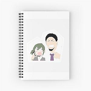 My Senpai is Annoying - Igarashi Futaba and Harumi Takeda (Paint) Spiral Notebook