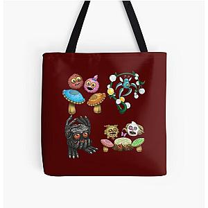 my singing monsters         All Over Print Tote Bag