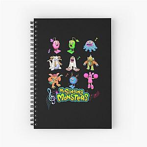 MY SINGING MONSTERS, birthday present. Spiral Notebook