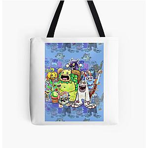 My Singing Monsters character Potbelly Graphic All Over Print Tote Bag