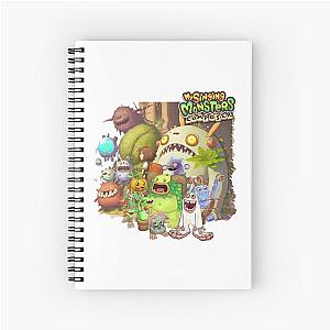 my singing monsters wubbox          Spiral Notebook