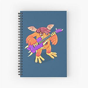 My Singing Monsters character Riff Spiral Notebook