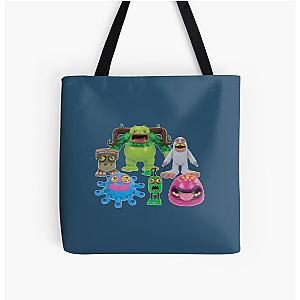 my singing monsters  All Over Print Tote Bag