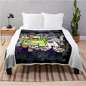 My Singing Monsters characters N6 Graphic Throw Blanket