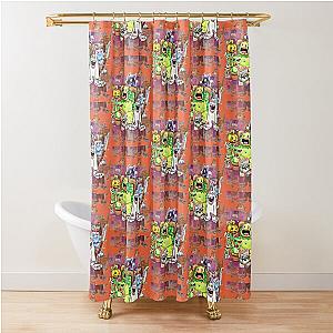 My Singing Monsters characters N3 Graphic  Shower Curtain