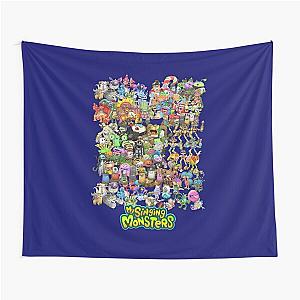 Singing Monsters Group Photo Tapestry