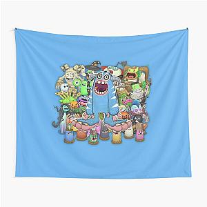 My Singing Monsters characters Mammott Tapestry