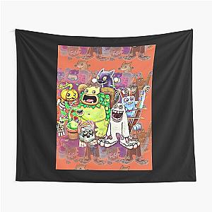 My Singing Monsters characters N3 Graphic Tapestry