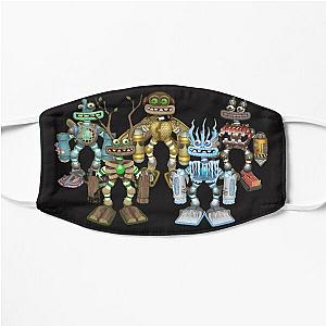 wubbox monsters  Flat Mask