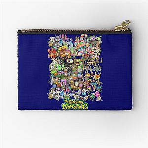 Singing Monsters Group Photo Zipper Pouch