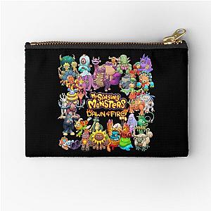 My Singing Monsters Fire Zipper Pouch