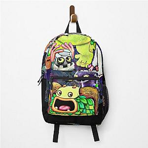 My Singing Monsters characters Funny Graphic Backpack