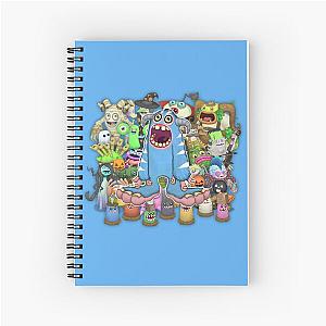 My Singing Monsters characters Mammott Spiral Notebook