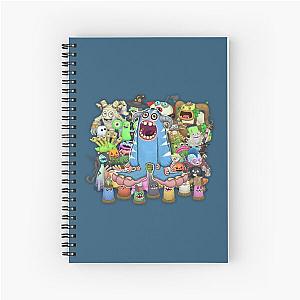 My Singing Monsters characters Mammott Spiral Notebook