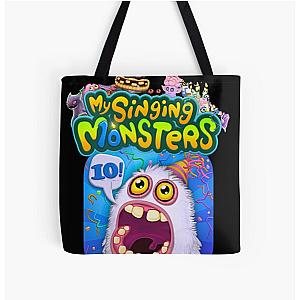 my singing monsters monsters All Over Print Tote Bag